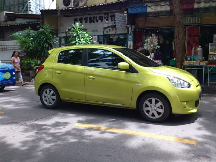 Mitsubishi .....Mirage ở Thái Lan