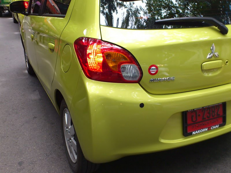 Mitsubishi .....Mirage ở Thái Lan