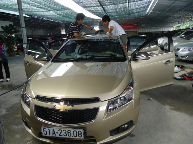 Hình ảnh Cruze LS lên sunroof cực đỉnh !