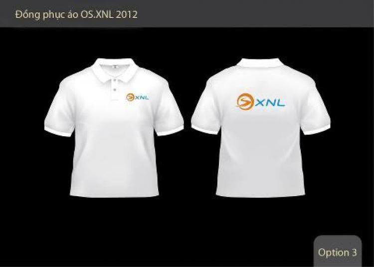 OS.XNL - Mời các bác bình chọn mẫu áo đồng phục cho XNL.