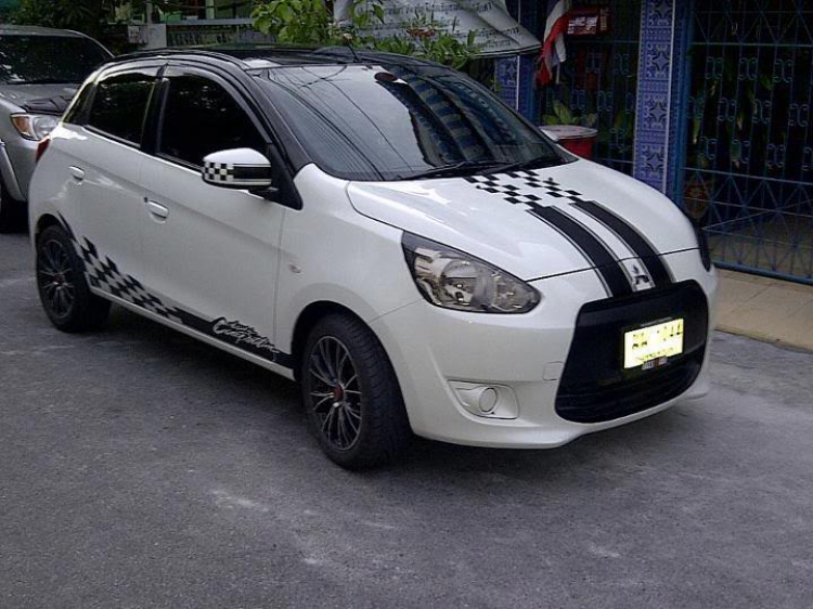 Mitsubishi .....Mirage ở Thái Lan