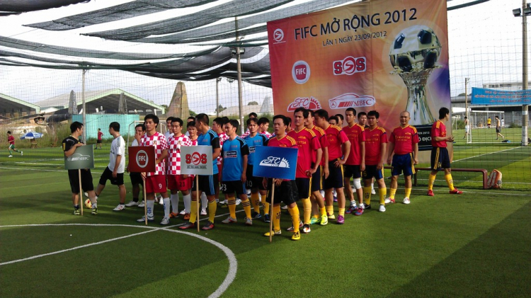 Mời mọi người đến cổ vũ cho S.O.S FC tham dự giải FIFC OPEN 2012