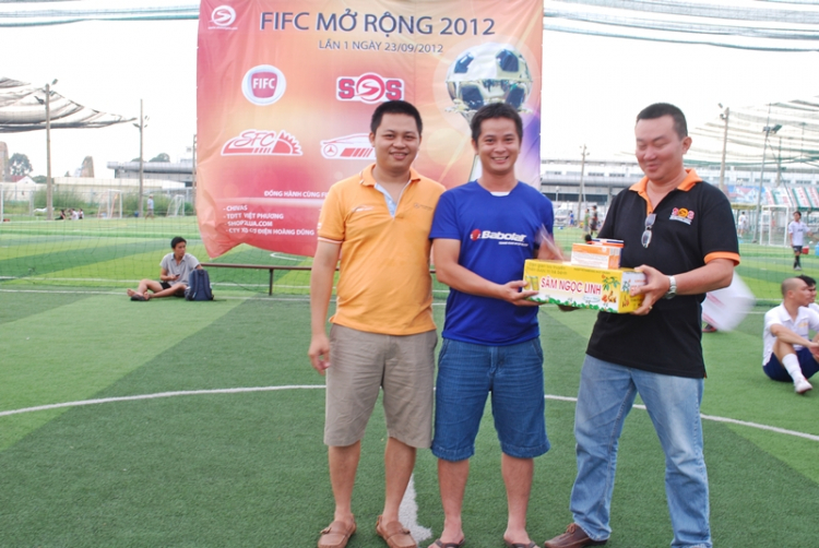 Vài hình ảnh Giải bóng đá tứ hùng FIFC mở rộng 2012