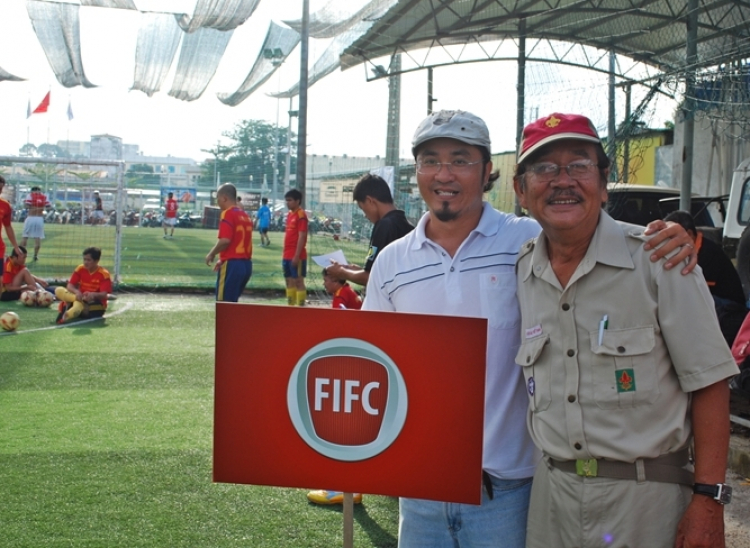 Vài hình ảnh Giải bóng đá tứ hùng FIFC mở rộng 2012