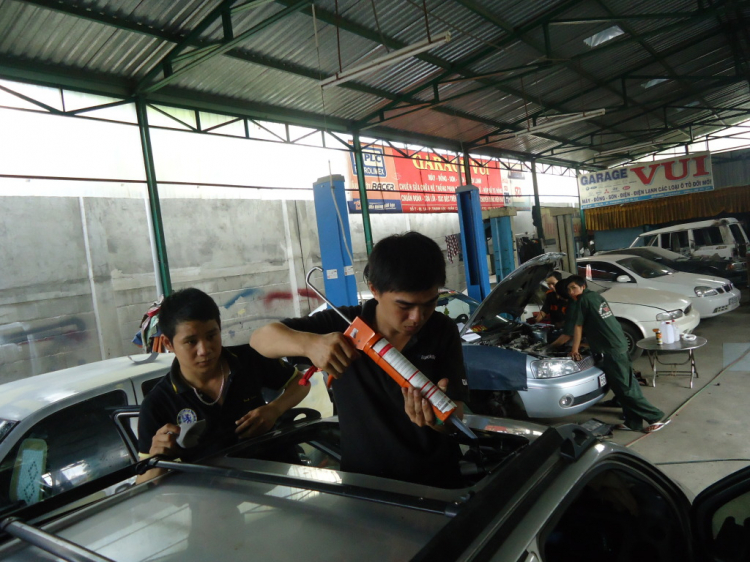 hình ảnh Matiz, anh em với Spark và morning lên cửa sổ trời sunroof nhe các bác !