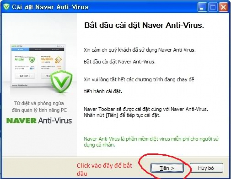 Download Naver Anti-virus- Phần mềm bản quyền Miễn phí - Hỗ trợ Từ Bitdefender