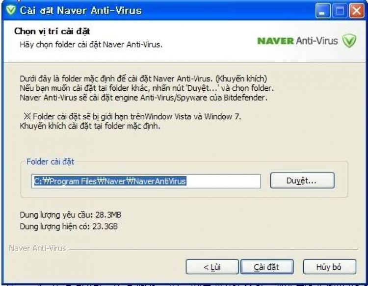 Download Naver Anti-virus- Phần mềm bản quyền Miễn phí - Hỗ trợ Từ Bitdefender