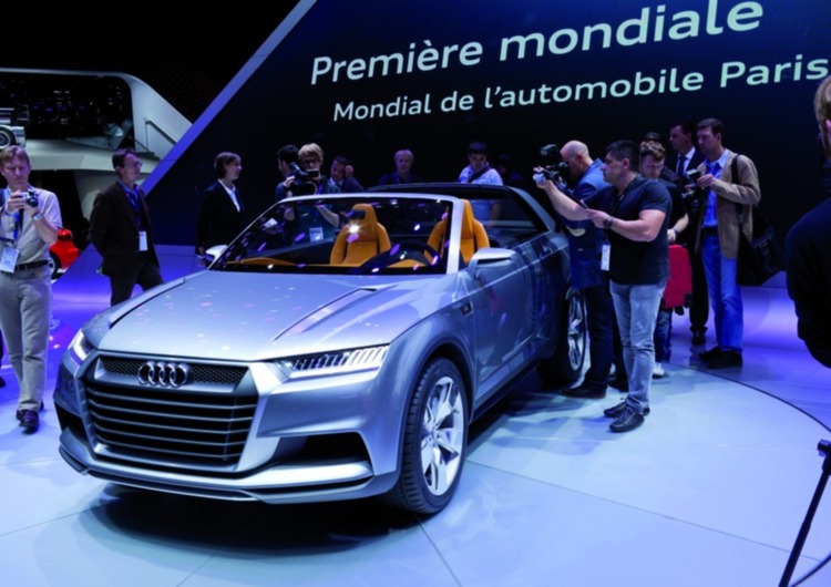 AUDI trong triển lãm Paris Motor Show 2012