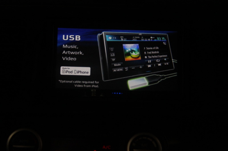 Kia Morning 2012 - Nâng cấp hệ thống giải trí nghe/nhìn