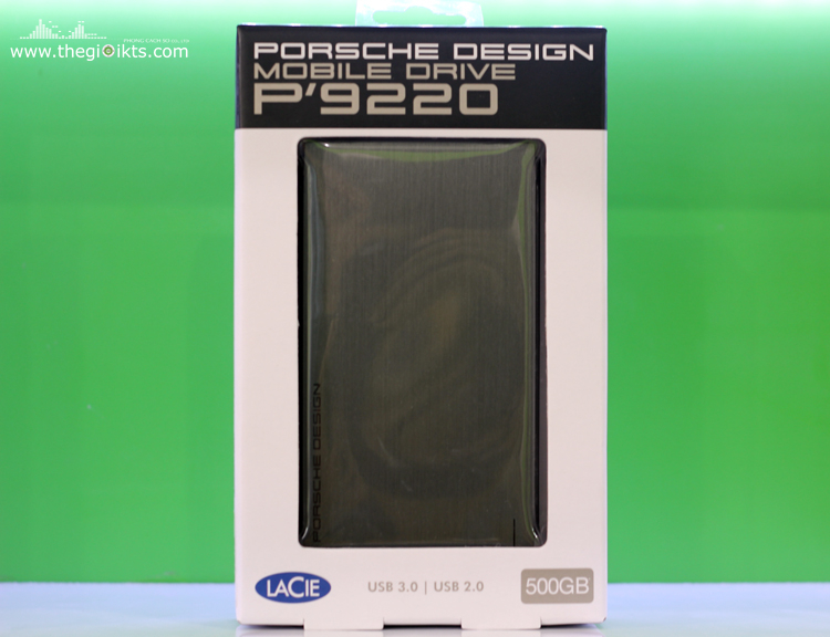 Đập hộp - Ổ cứng gắn ngoài LaCie Porsche Design P’9220 USB 3.0 (500GB)