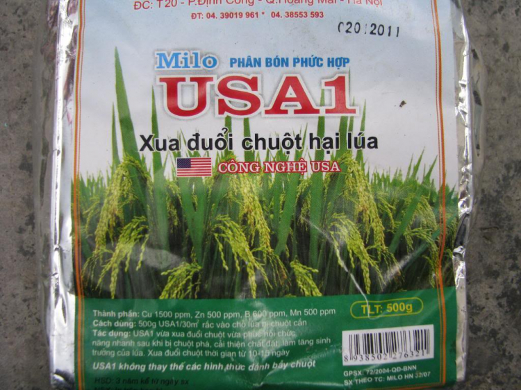 Xua đuổi chuột Milo USA1