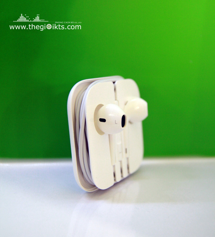 Đập hộp tai nghe Apple EarPods mới của iPhone 5