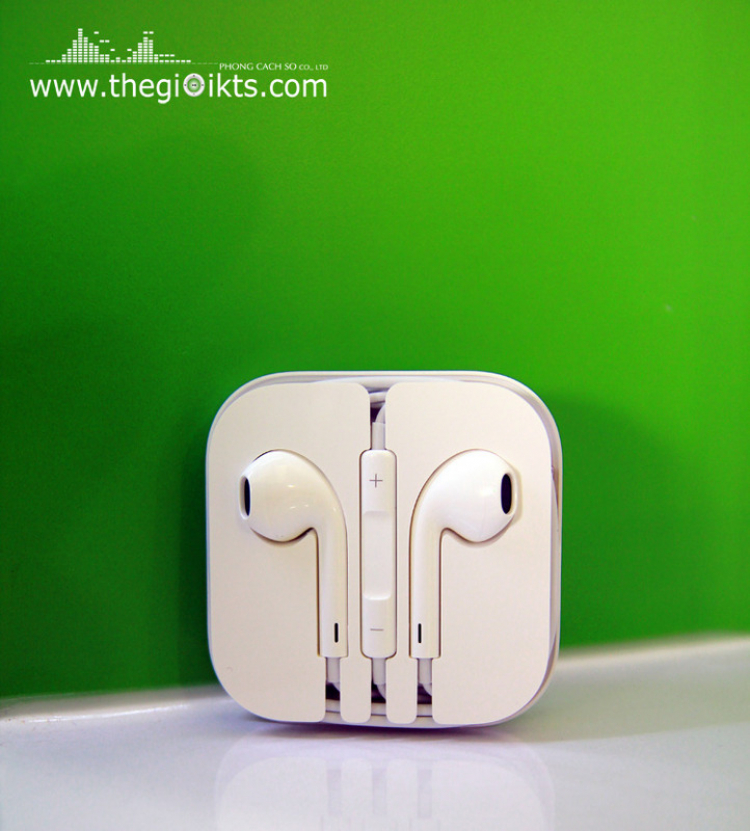 Đập hộp tai nghe Apple EarPods mới của iPhone 5