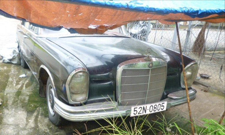 Mercedes cổ, sx trước năm 1960 cần bán 120tr.