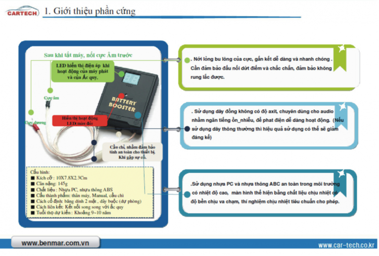 Battery Booster  cho anh em Mit