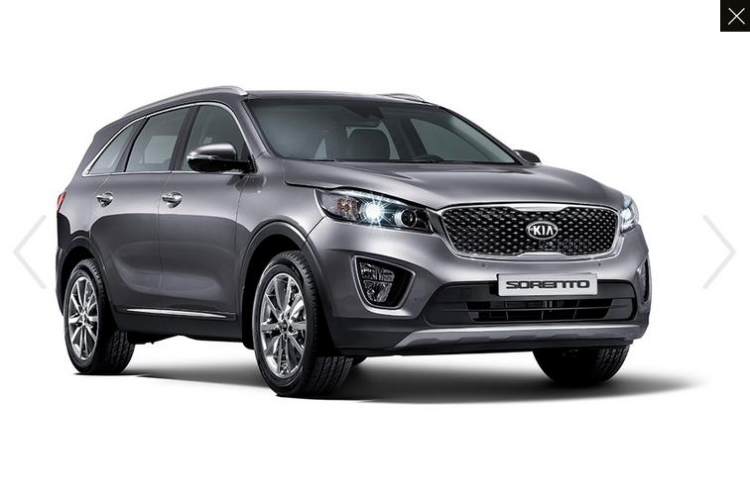 Ảnh nội thất chính thức của Kia Sorento 2015