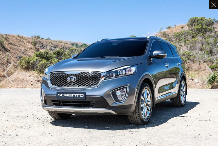 Ảnh nội thất chính thức của Kia Sorento 2015