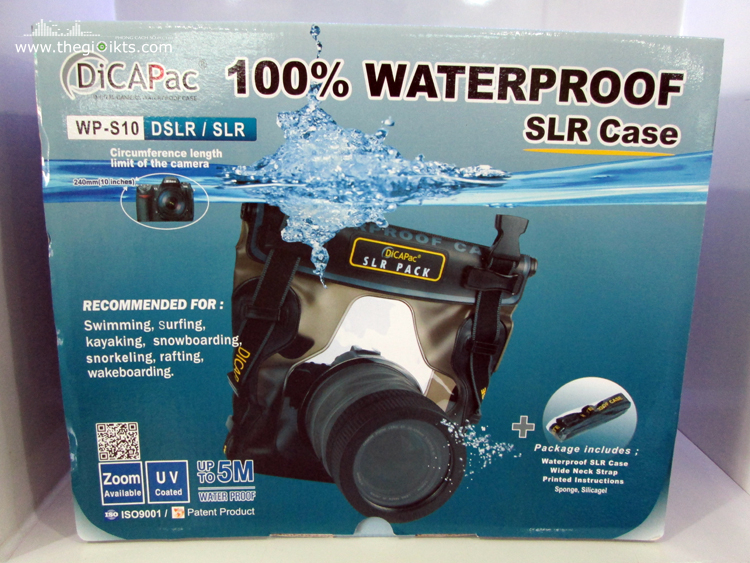 Case chống nước tuyệt đối cho DSLR - Đồ chơi cực độc giúp ghi hình, chụp ảnh dưới nc