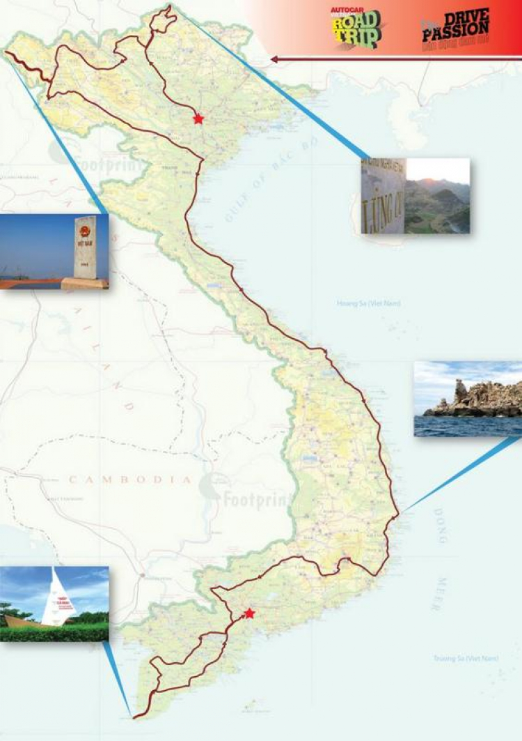 4 điểm cực - 5000km - 20 ngày, vòng quanh Việt Nam: tường thuật từ hành trình