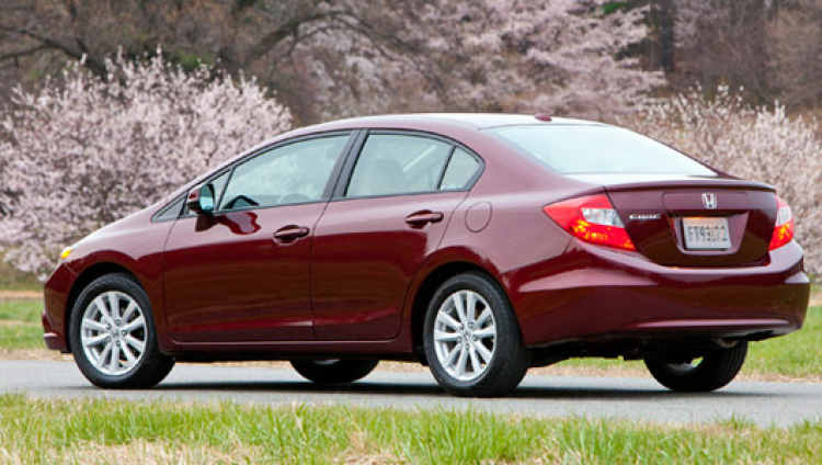 Lộ diện Honda Civic 2013 trên đường thử