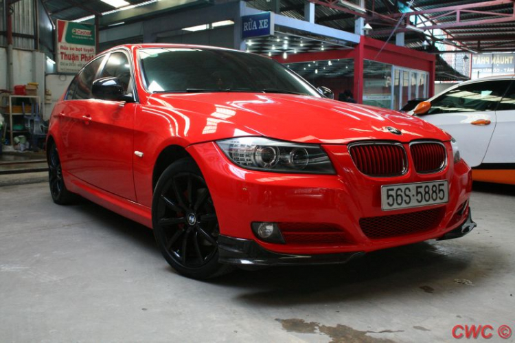 6. E lên màu cho 1 e 320i E90, đi chọp hình nghệ thuật Q7 (trang 38)