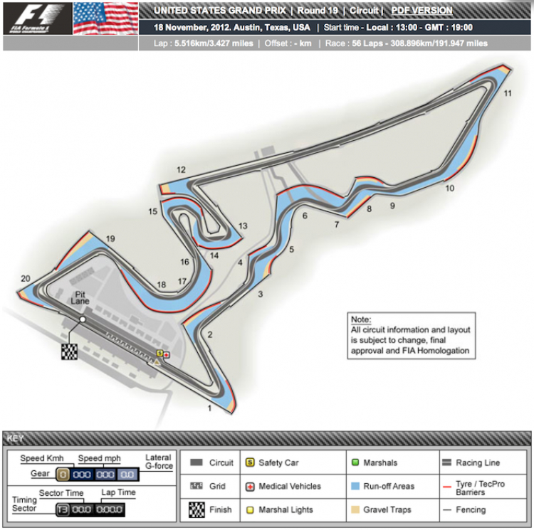 2012 US GP - Circuit of the Americas