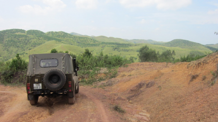 Độ UAZ 469 đi Off Road