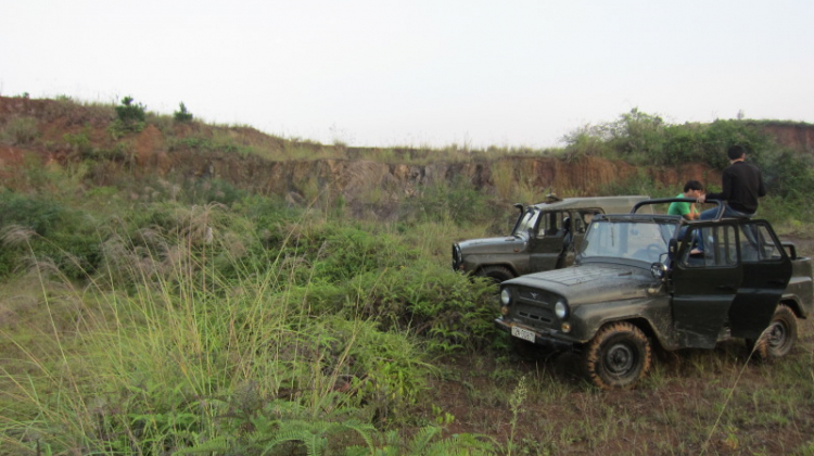 Độ UAZ 469 đi Off Road Độ UAZ 469 đi Off Road