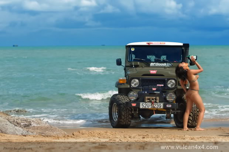 Chơi offroad bằng xe cũ, gian nan chồng chất gian nan.