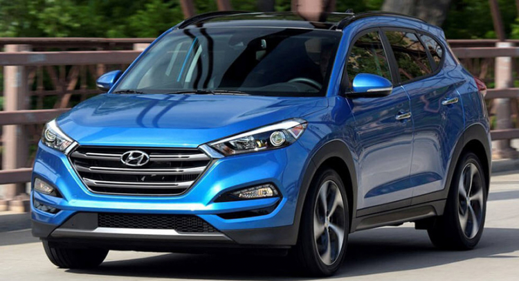 Hyundai Tucson 2018 tại Mỹ được nâng cấp nhẹ để cạnh tranh với Mazda CX-5