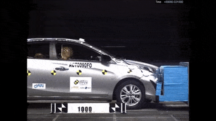 ASEAN NCAP: Toyota Vios 2018 đạt chuẩn an toàn 5 sao