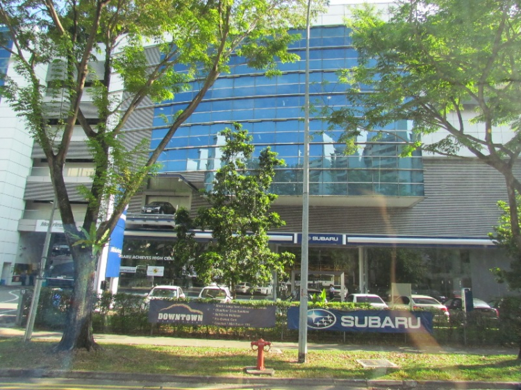 Tham quan Motor Image - Subaru Hub Showroom Singapore 29/10/2012