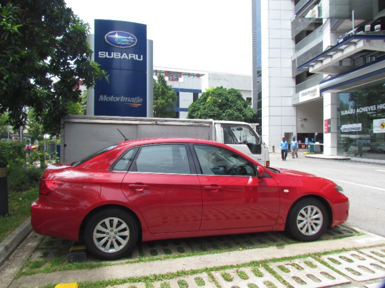 Tham quan Motor Image - Subaru Hub Showroom Singapore 29/10/2012