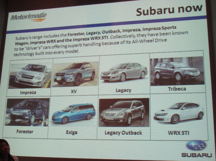 Tham quan Motor Image - Subaru Hub Showroom Singapore 29/10/2012