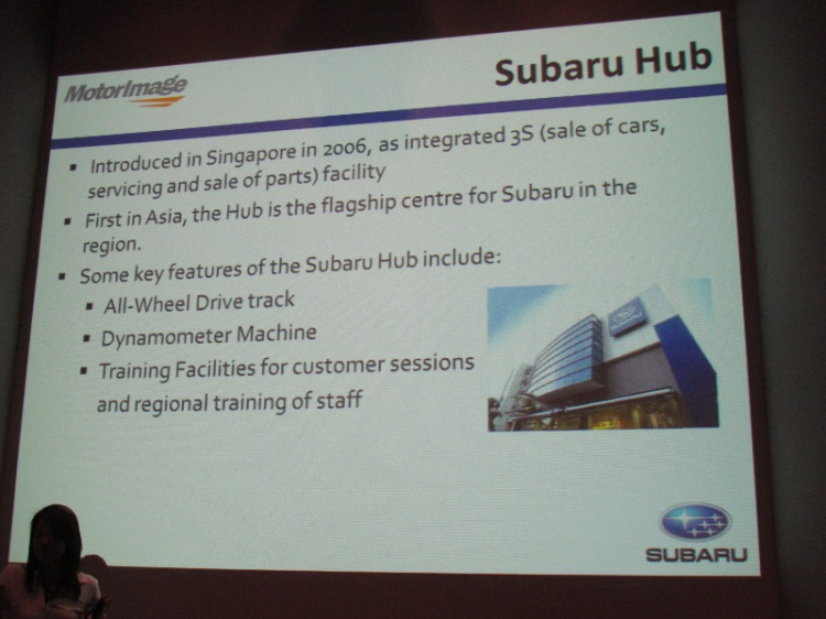 Tham quan Motor Image - Subaru Hub Showroom Singapore 29/10/2012