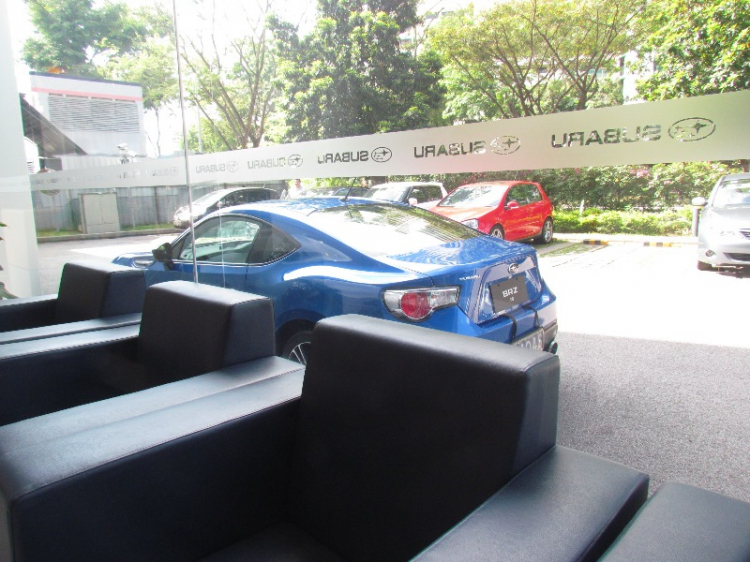 Tham quan Motor Image - Subaru Hub Showroom Singapore 29/10/2012