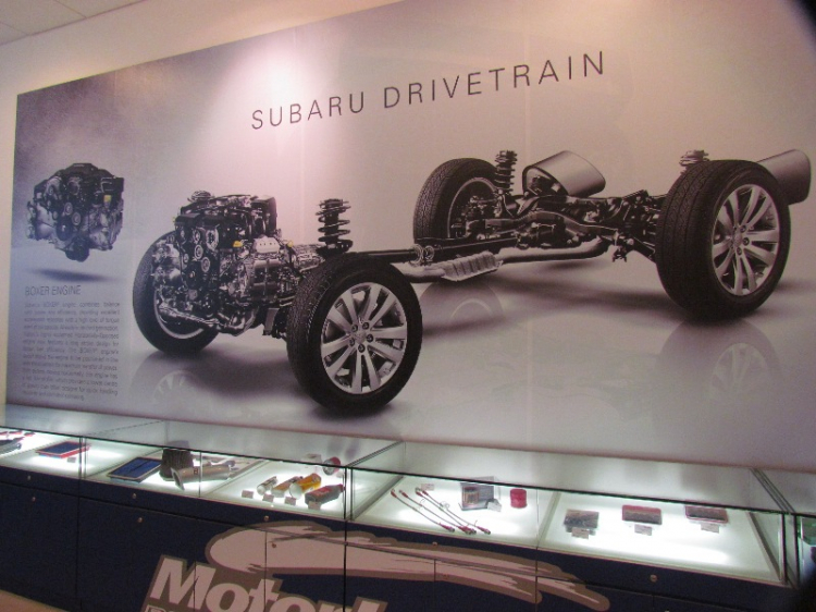 Tham quan Motor Image - Subaru Hub Showroom Singapore 29/10/2012