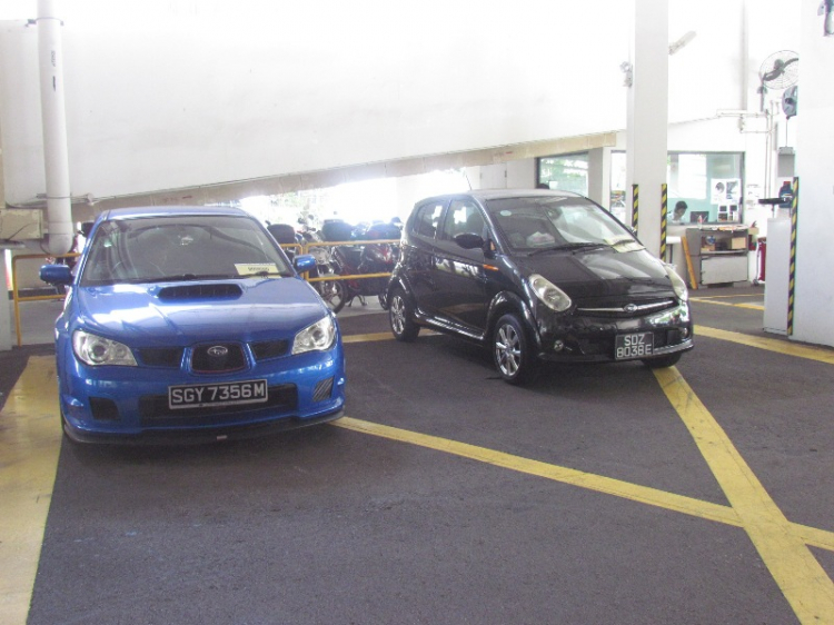 Tham quan Motor Image - Subaru Hub Showroom Singapore 29/10/2012