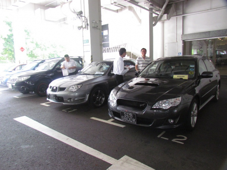 Tham quan Motor Image - Subaru Hub Showroom Singapore 29/10/2012