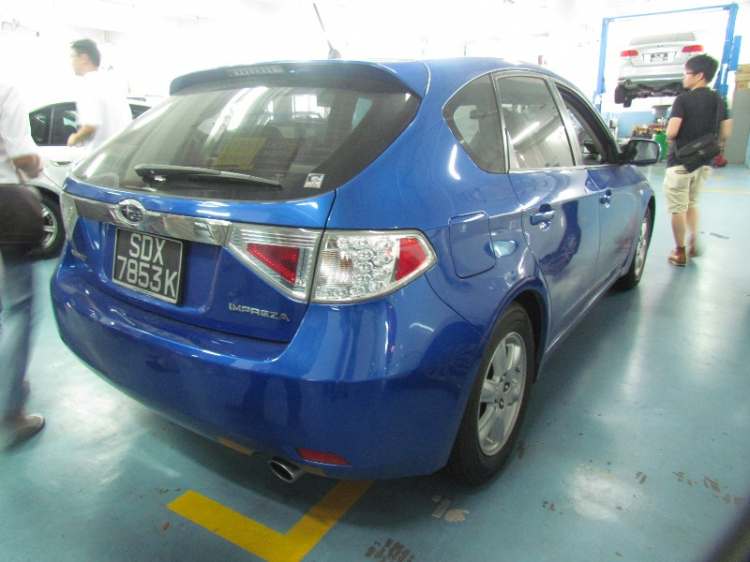 Tham quan Motor Image - Subaru Hub Showroom Singapore 29/10/2012