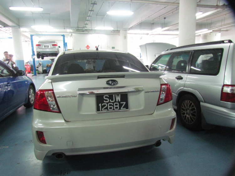 Tham quan Motor Image - Subaru Hub Showroom Singapore 29/10/2012