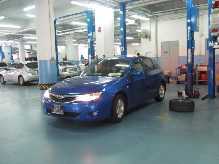 Tham quan Motor Image - Subaru Hub Showroom Singapore 29/10/2012