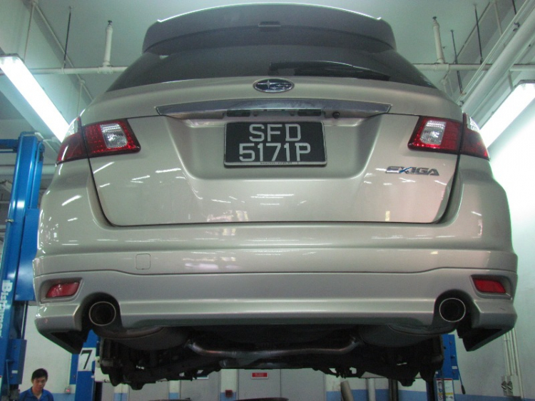 Tham quan Motor Image - Subaru Hub Showroom Singapore 29/10/2012