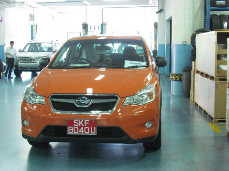 Tham quan Motor Image - Subaru Hub Showroom Singapore 29/10/2012