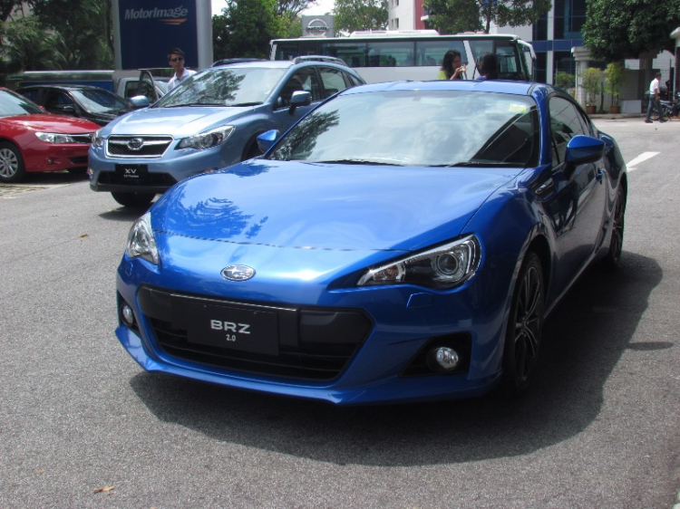 Tham quan Motor Image - Subaru Hub Showroom Singapore 29/10/2012