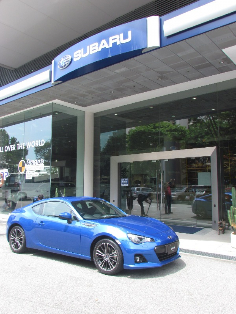 Tham quan Motor Image - Subaru Hub Showroom Singapore 29/10/2012