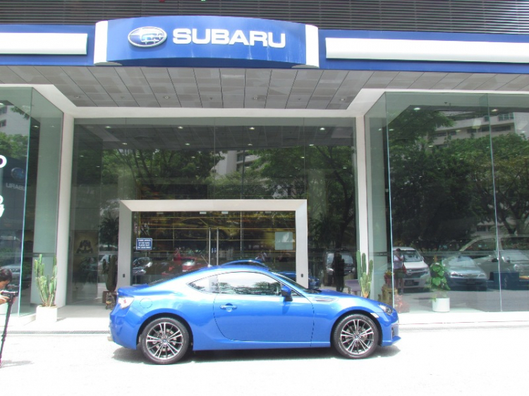 Tham quan Motor Image - Subaru Hub Showroom Singapore 29/10/2012