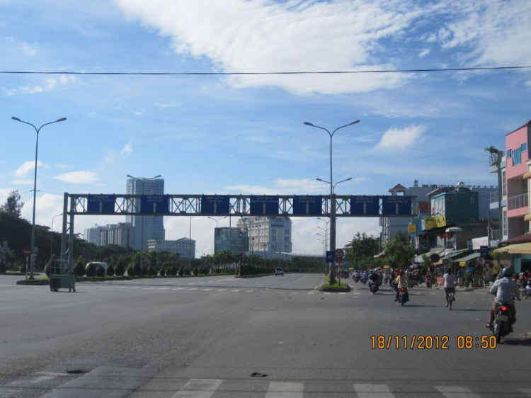 Sai làn trên đại lộ Nguyễn Văn Linh nhờ các bác tư vấn Sai làn trên đại lộ Nguyễn Văn Linh nhờ các bác tư vấn
