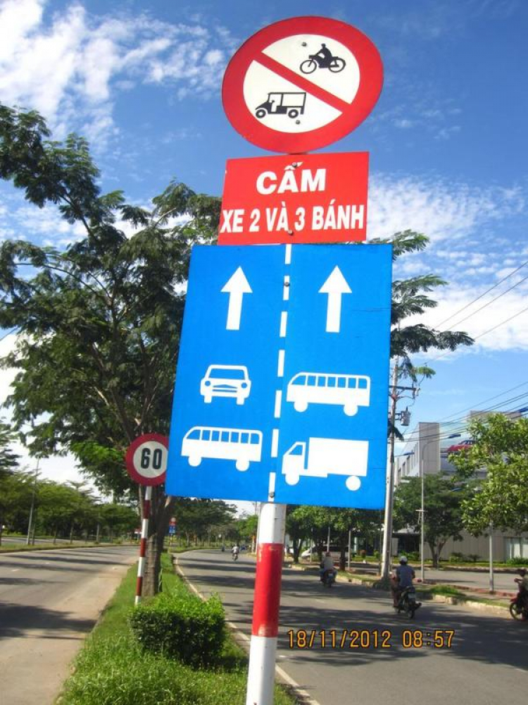 Sai làn trên đại lộ Nguyễn Văn Linh nhờ các bác tư vấn Sai làn trên đại lộ Nguyễn Văn Linh nhờ các bác tư vấn