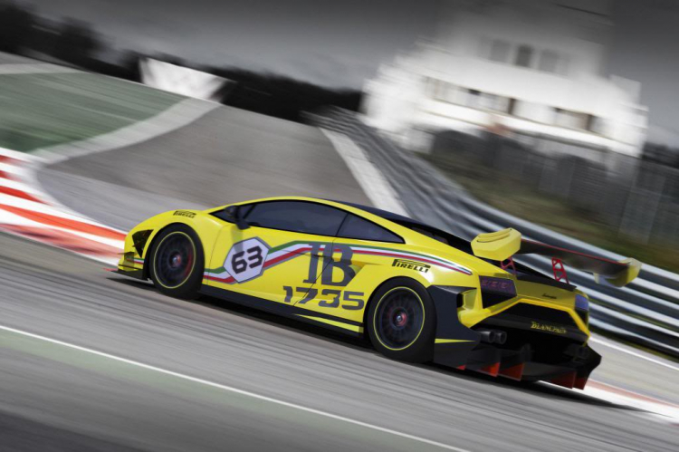 LAMBORGHINI BLANCPAIN GALLARDO LP 570-4 SUPER TROFEO 2012